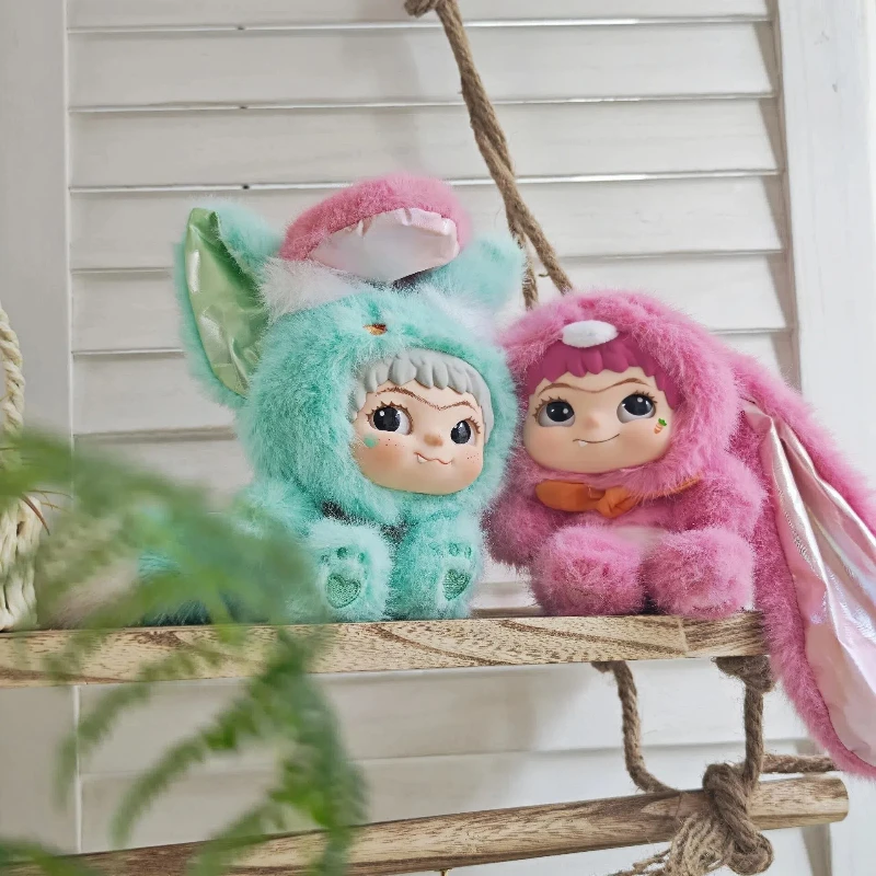 Letsvan WAKUKU figura de felpa estilo estrella caja ciega juguete zorro conejo broma diario de moda coleccionable caja ciega de moda juguetes personalizados