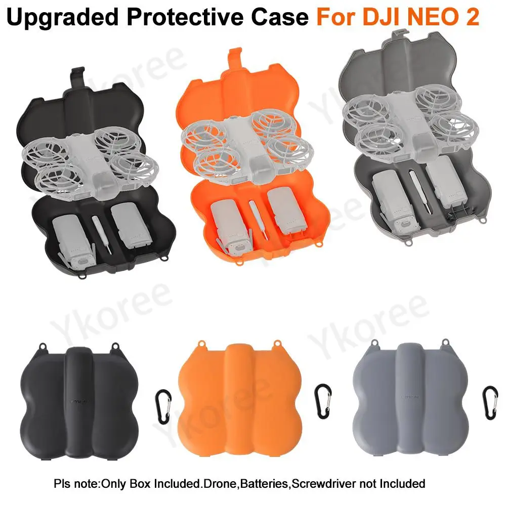 Verbesserte Aufbewahrungsbox für DJI NEO 2, Schmetterlingsförmige Tasche mit Aufprallschutz, Tragetasche für Neo 2 Zubehör