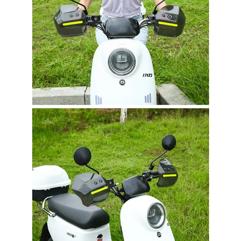 

Electric Vehicle Handguard Pedal Household Increased Outer Windshield Handguard Anti-fall and Rainproof Motorcycle Windshield
