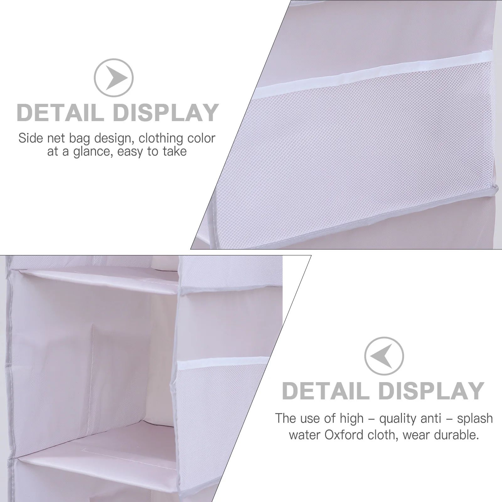 

Lingerie Underwear Closet Hanging Wardrobe Socks Bags Organizer Storage Large Multi Layer Clothing Closet Moisture Protection