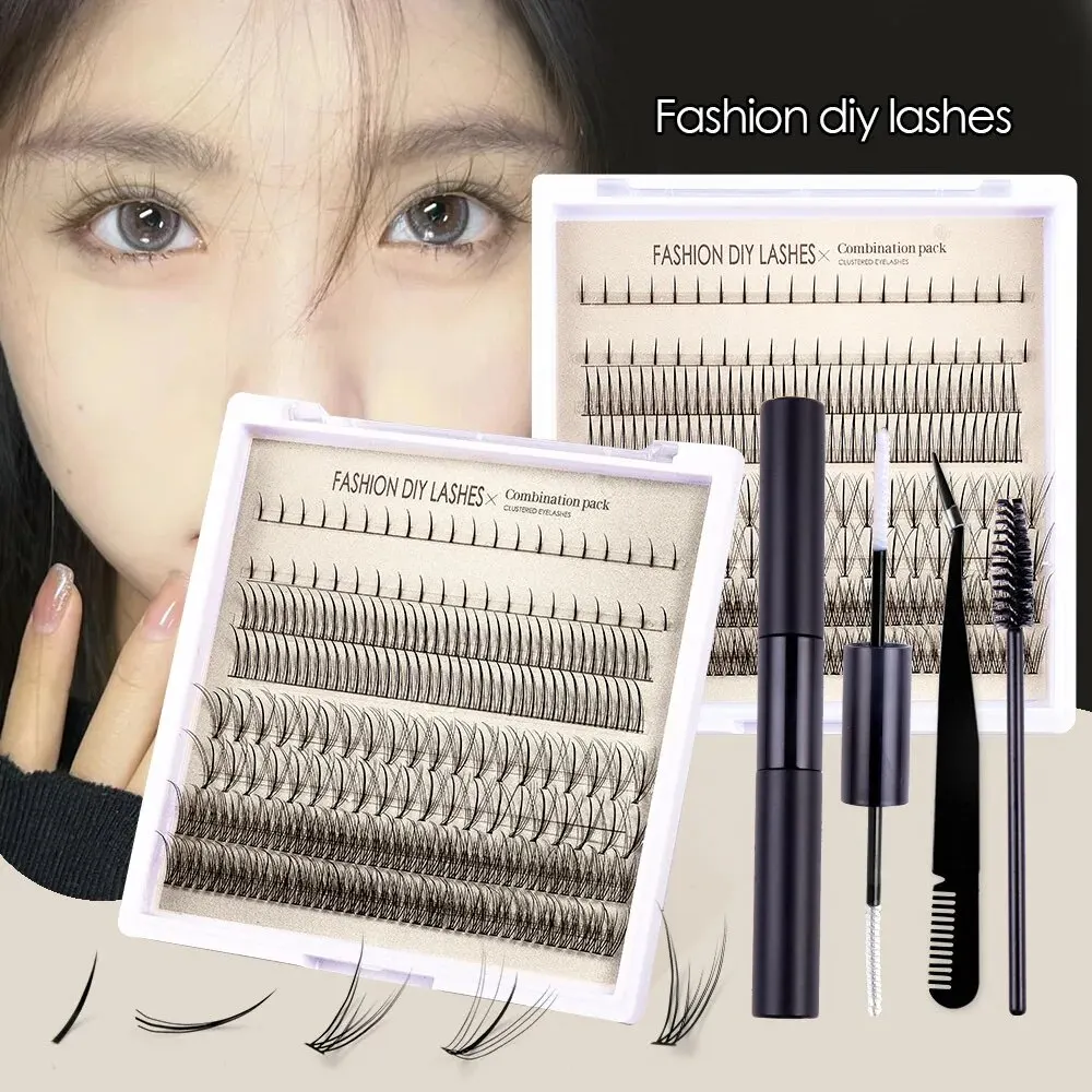 False Eyelashes Segmented Thick Large Capacity Single Cluster Extensions False Eyelashes Makeup Artists Commonly Used Eye Lashes