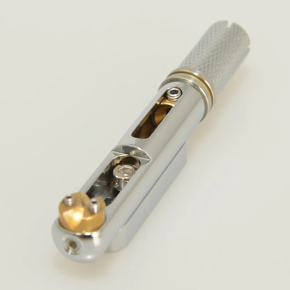 جسر جيتار بدون رأس من الفولاذ المقاوم للصدأ، جسر سرج فردي لقيثارات سلسلة 5/6/7/8، جزء بديل لسلسلة واحدة