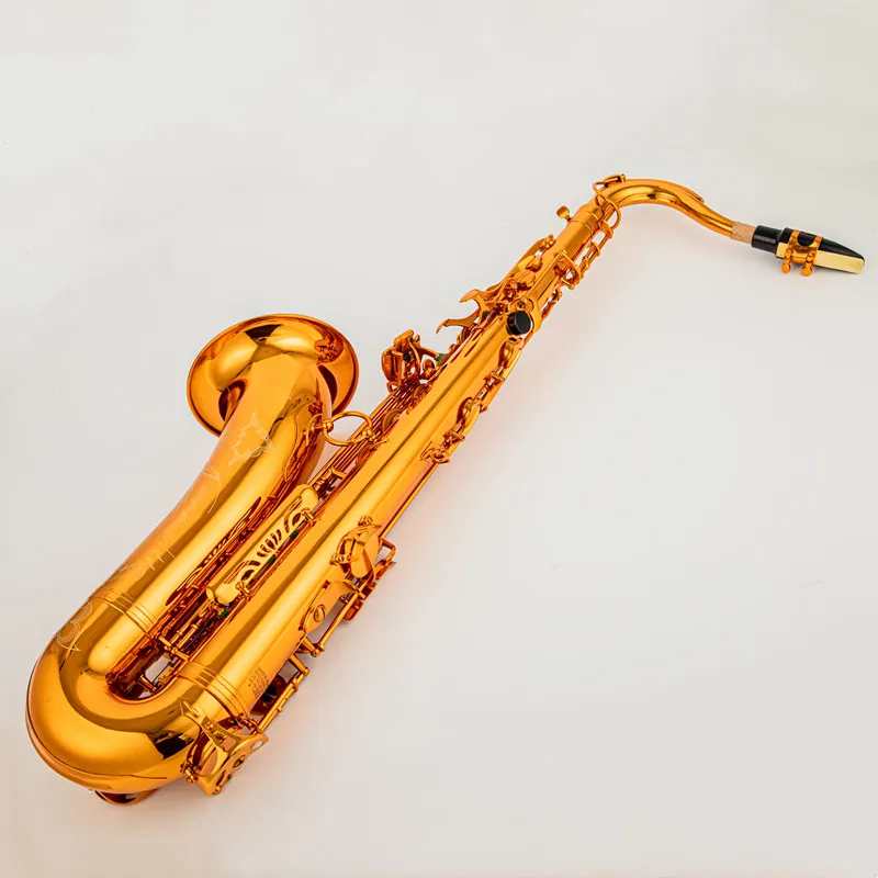 French manufacturing Custom Mark VI Saxophone High Quality Tenor Saxophone  Coffee color  copper  Brass With mouthpiece