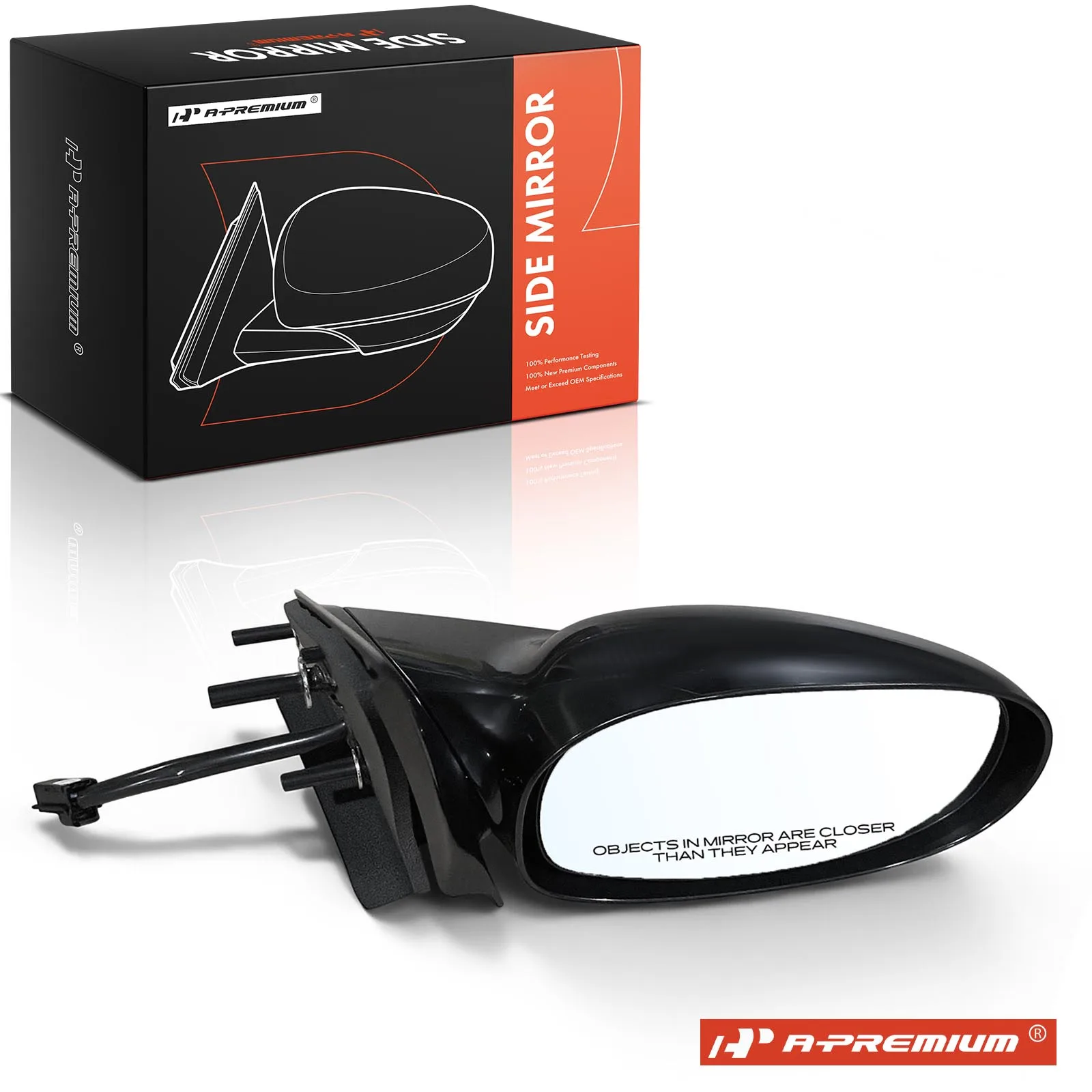 A-Premium Passenger Side Power Door Mirror for Saturn LS LS1 LS2 LW1 LW2 2000 L100 2001-2002 L200 LW200 2001-2003 L300 2001-2005