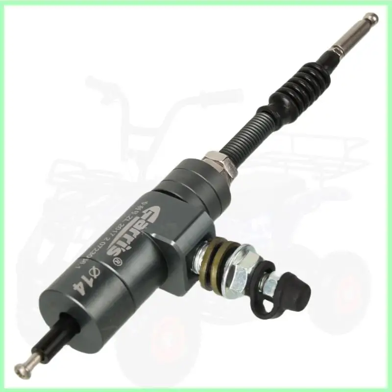 ピストン14x15mmオートバイ油圧ハンドクラッチマスターシリンダーロッドシステム高性能効率転送ポンプ