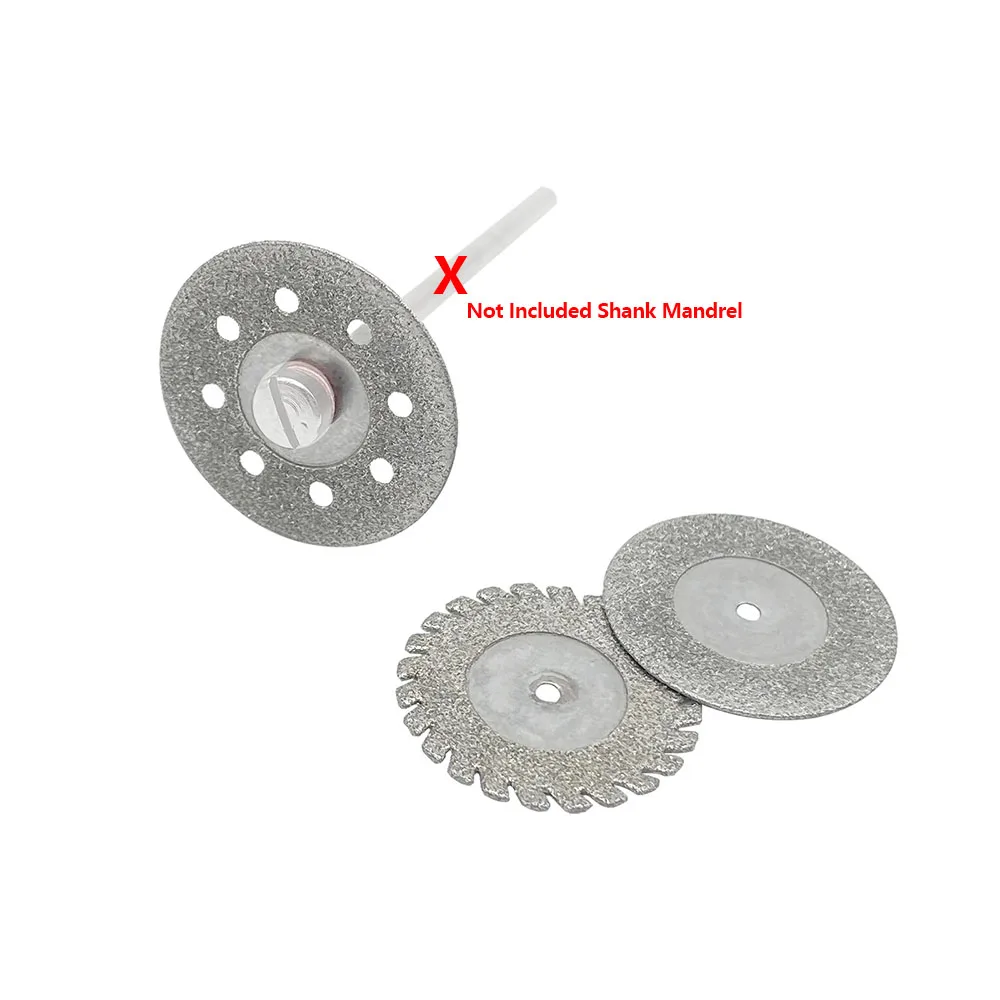 Dental Diamond Disc Disks Ultra-Thin Double Sided Grit Cutting Disc Tool Thickness Dental Lab Polishing Wheel