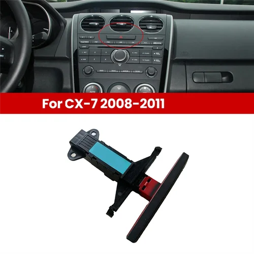 Imagen 2 del producto Nuevo interruptor de lámpara intermitente de peligro de precisión para Mazda CX-7 2008-2011 reemplazo de EH44-66-4H0