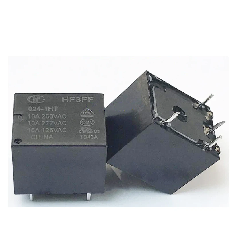 

HOT NEW HF3FF 024-1HT HF3FF0241HT DC24V 24VDC 24V 10A relay 4PIN