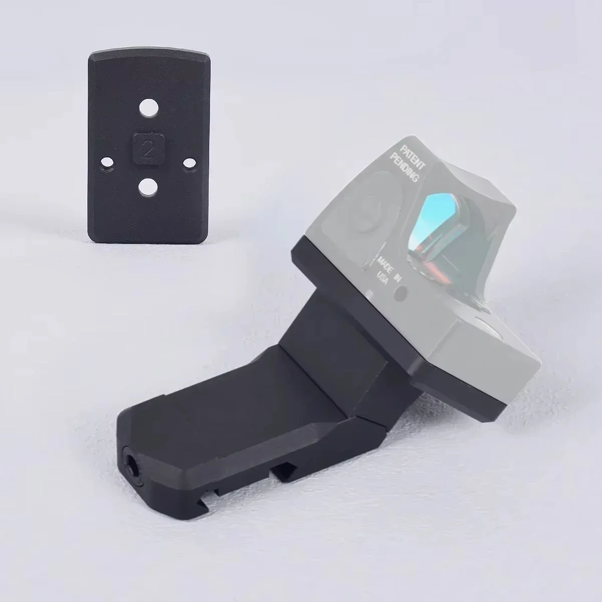 

LAMBUL Tactical T002 35 45 Degrees Offset Optic Mount For RM Red Dot Sights Install Multiple Types Of Dot Sights Variable Offset