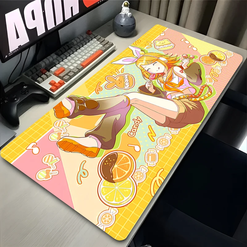 Project SEKAI Mouse pad Kawaii non-slip rubber large table pad computer accessories keyboard pad Anime Game PC carpet Mousepad