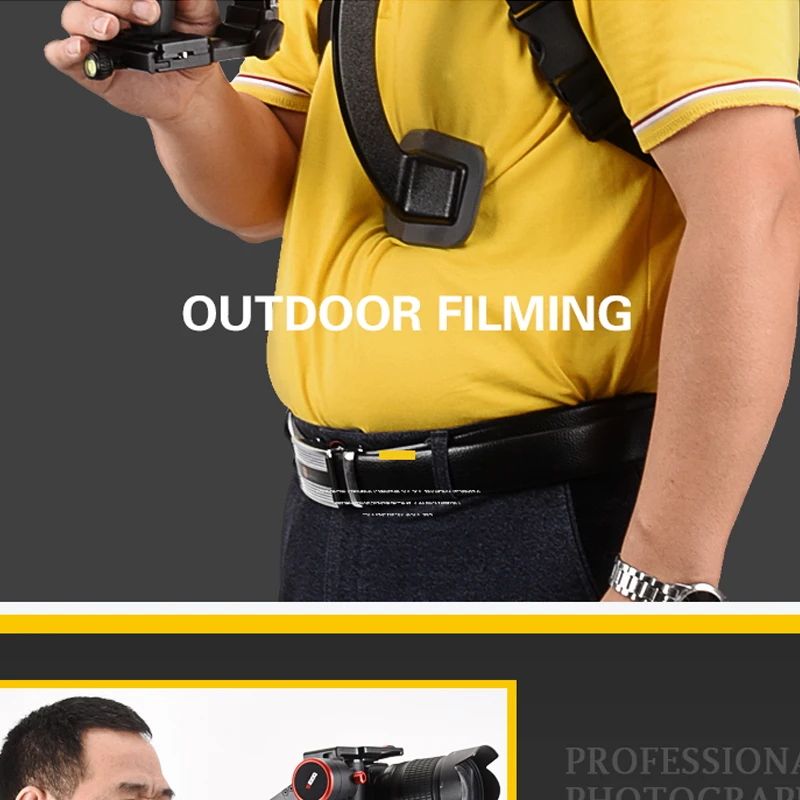 QZSD Anti-Gravity Decompression Shoulder Strap Camera Strap Non-Slip Massage Shoulder Strap for Digital Video DV Camcorder Q440A