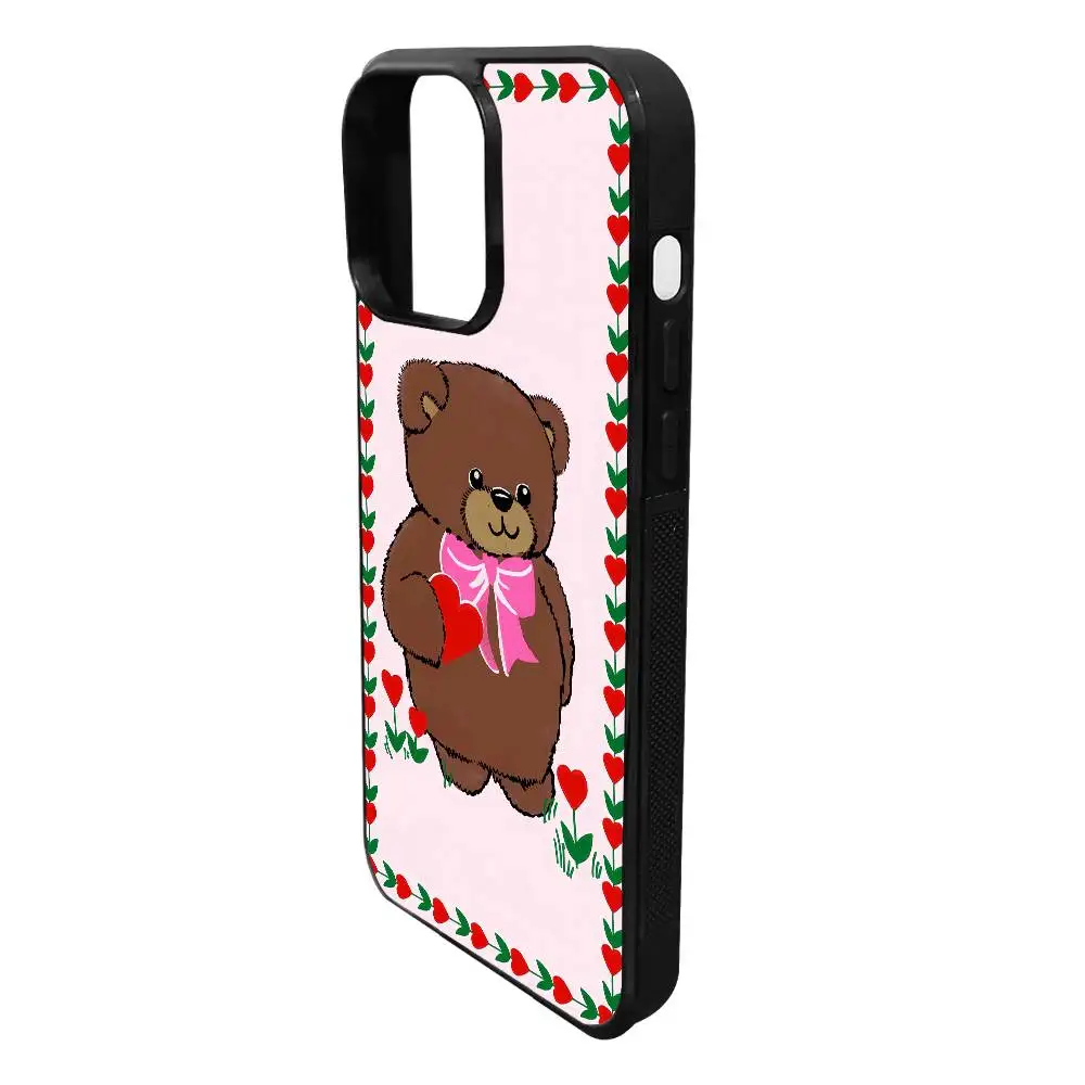 دانييل غيزيو تيدي بير Magsafe جراب هاتف آيفون 17 16 15 14 13 12 برو ماكس بلس الهواء هارد شل غطاء كامل سيليكون