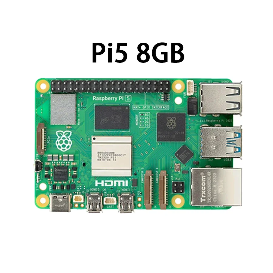الأصلي Raspberry Pi 5 Cortex-A76 2GB/4GB/8GB/16GB مشاريع متنوعة PCIe جيجابت إيثرنت USB 3.0 لبرمجة بايثون #4