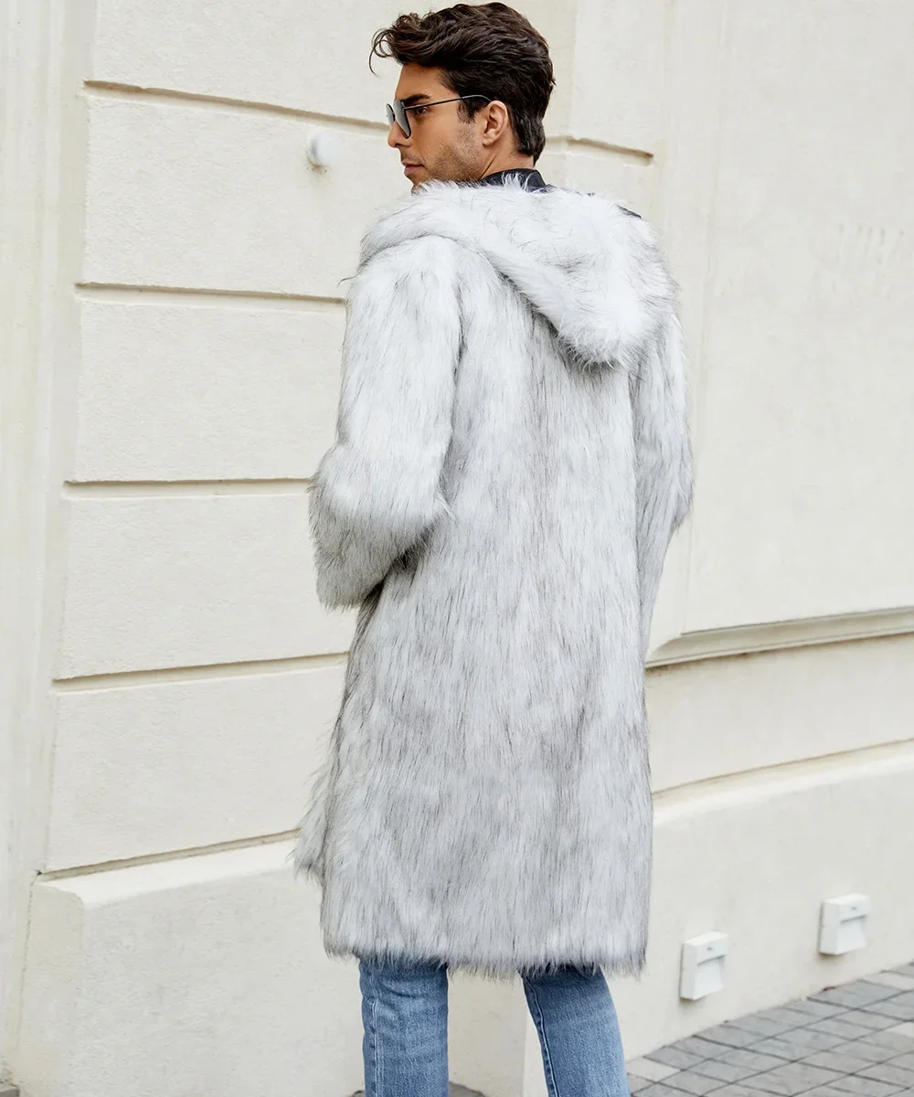 가을 겨울 신상 유럽 스타일 남성 플러스 사이즈 캐주얼 트렌디 심플 베이직 루즈 솔리드 컬러 후드 퀼팅 코트 남성 상의