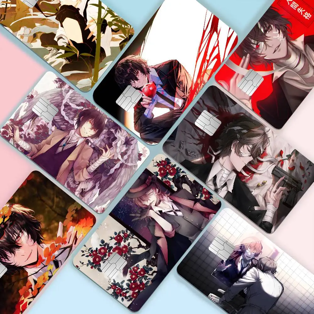 Osamu Dazai HD Anime Anime Cartoon Sticker Film Skin for Credit Card Debit Bank Bus Card