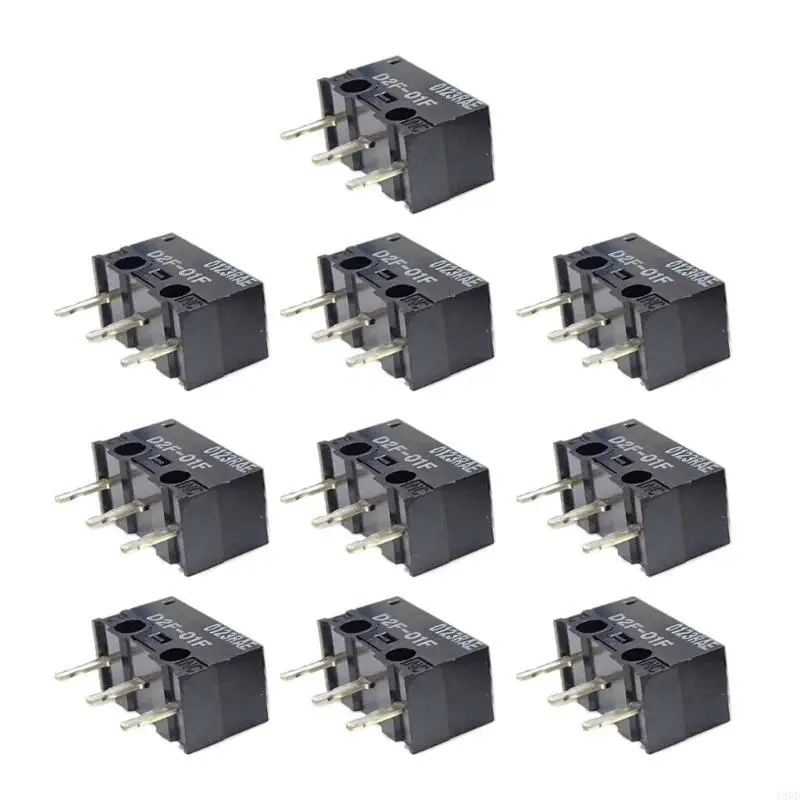 2/10PCS Mouse Micro Switches Original D2F-01F (10M Clicks) Mouse Button