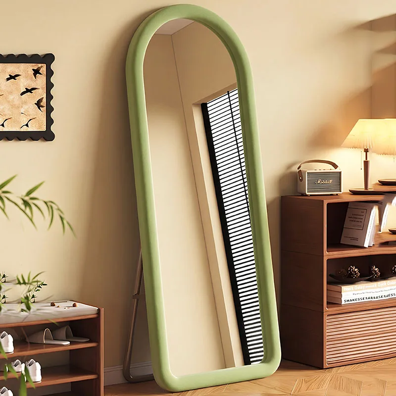 

Bathroom Bedroom Mirror Moving Modern Living Room Items Full Body Big Standing Luxury Mirror Long Espelhos Home Decorations