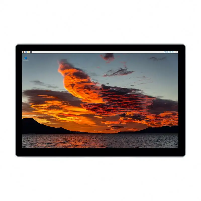 Waveshare Raspberry Pi 5th Generation 10.5-inch AMOLED Display 2K Full Fit Touch HD-MI Computer Secondary Screen