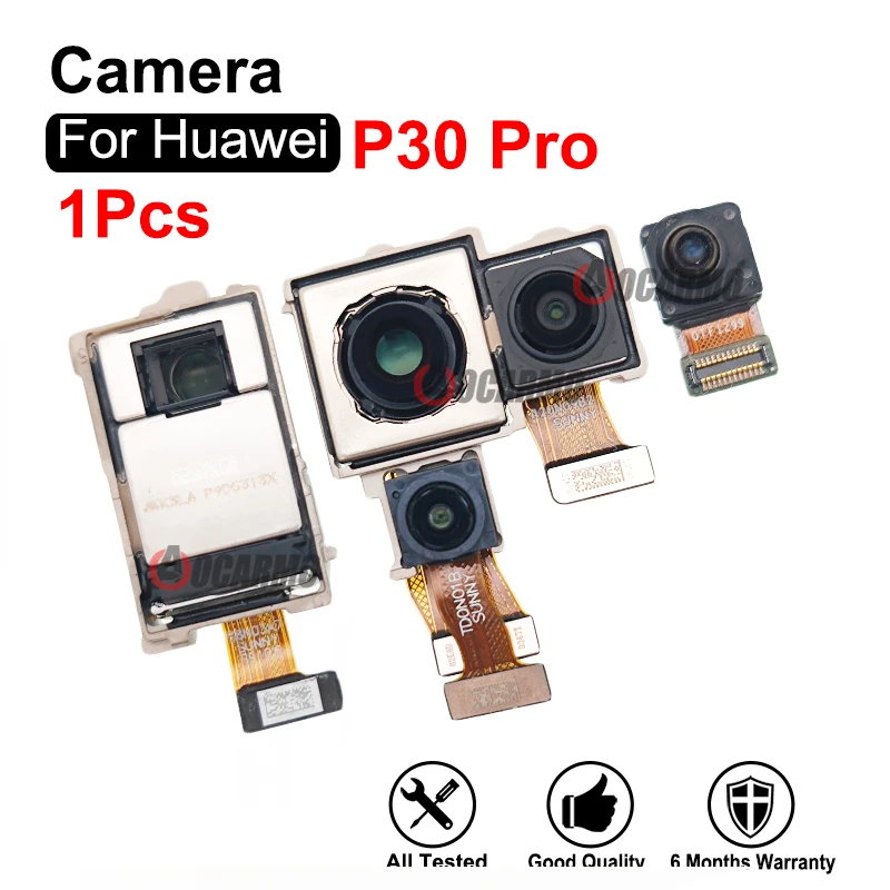 Aocarmo For Huawei P30Pro P30 Pro Front + Back Camera Module And SuperZoom TOF Camera Flex Replacement Parts