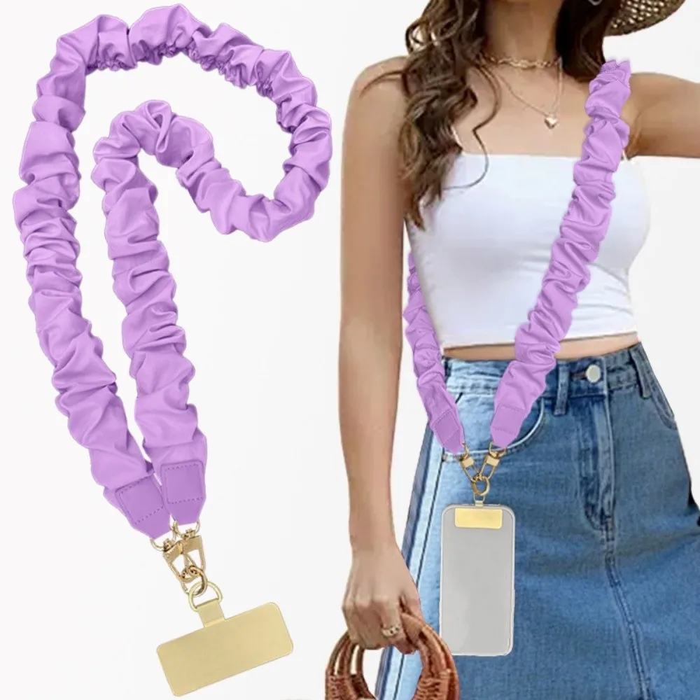 

Adjustable Mobile Phone Lanyard Neck Hanging Detachable Crossbody Phone Strap Metal Buckle Anti-Lost Mobile Phone Chain