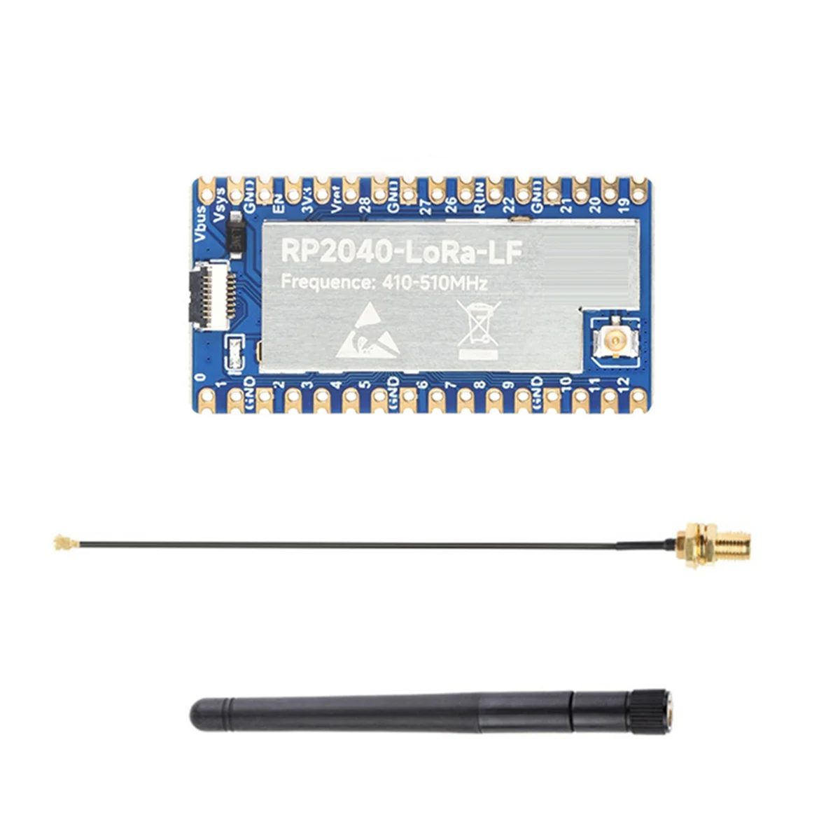 GFR5-RP2040-LoRa Scheda di sviluppo LF+antenna