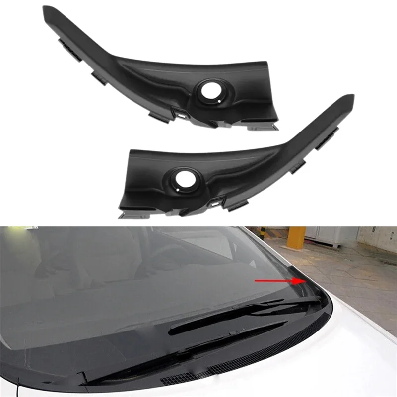 

AW-Front Windshield Wiper Motor Cover 74220-TR0-A00 74210-TR0-A00 For Honda Civic 2012-2015 Wiper Side Trim Cover Replacement Pa