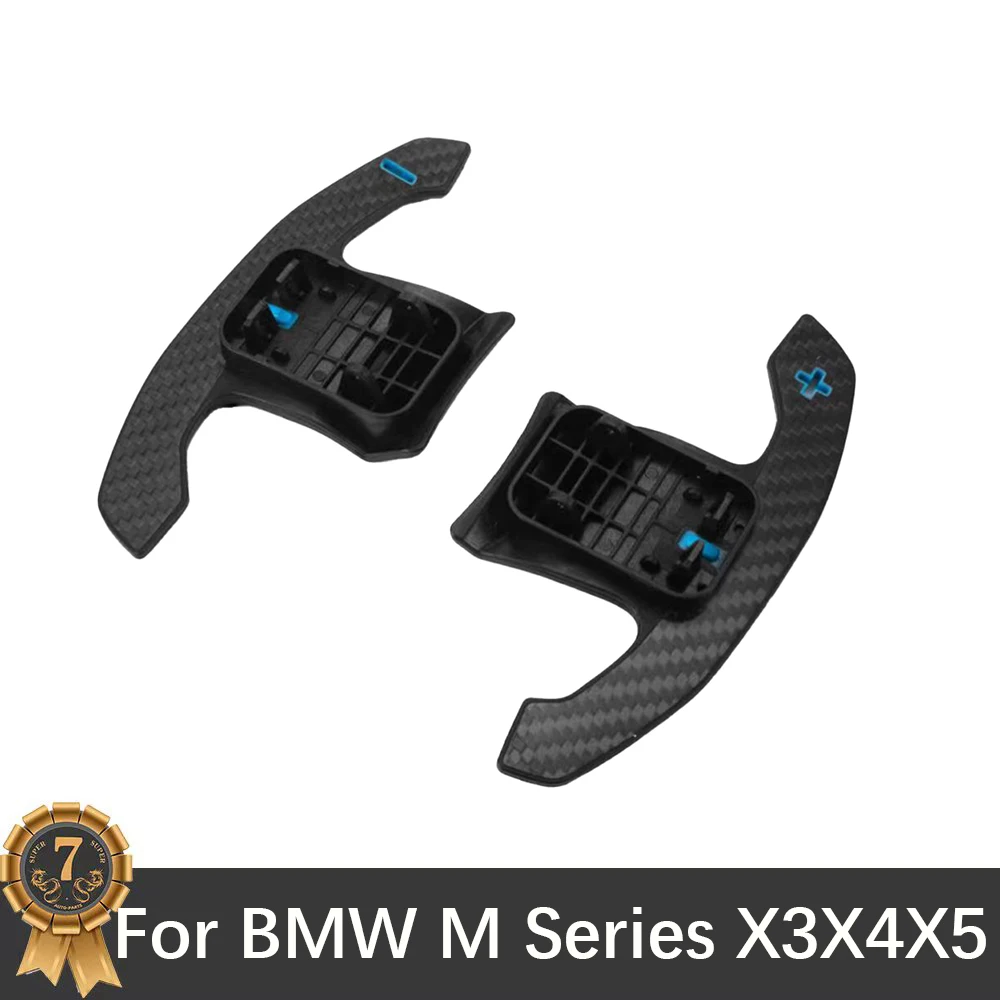 For BMW M Series X3 X4 X5 Carbon Fiber Steering Wheel Shift Paddles