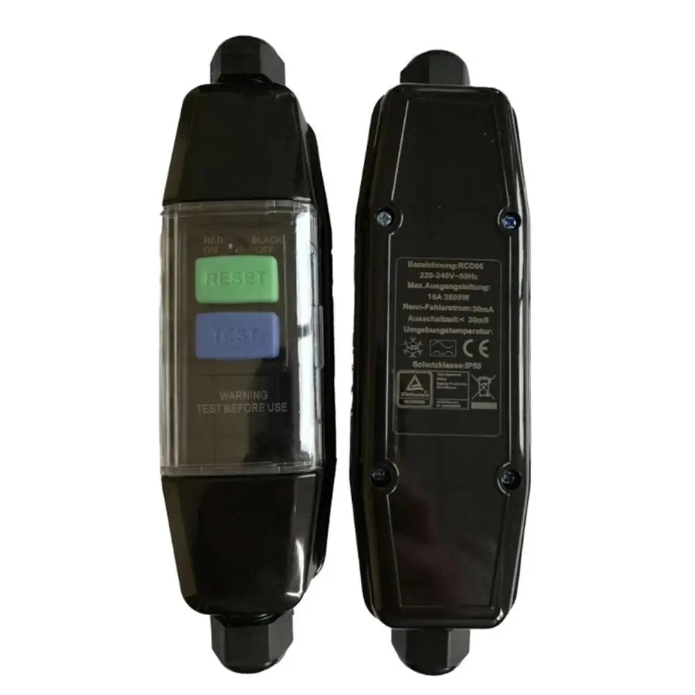 

Встроенный разъем RCD, перемонтируемая защитная защита RCD, предохранительный выключатель, защита от остаточного тока на открытом воздухе, защита от поражения электрическим током