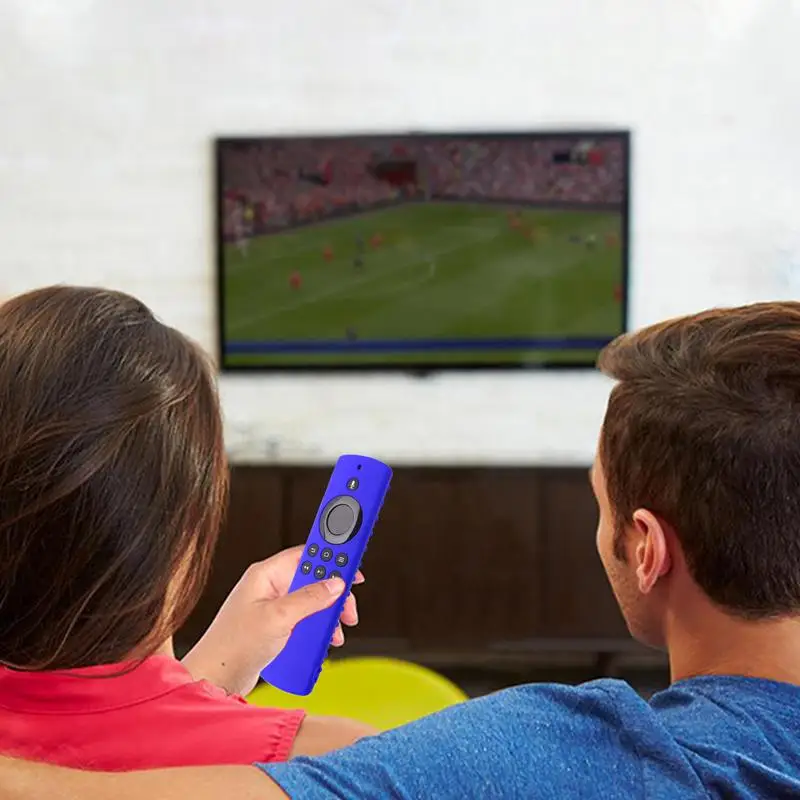 TV Remote Cover Soft Silicone Remote Control Case Protective Shockproof Home TV Remote Control Skin Sleeve Tight Fit For Flats