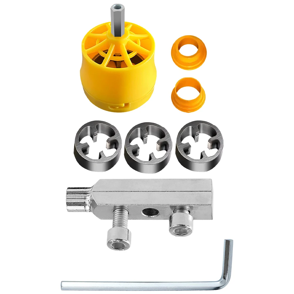 Extractor de cables de válvula angular para grifo, Kit de enhebrador de tubos de PVC, troquel eléctrico para una eliminación eficiente de tuberías, herramientas eléctricas de plomería