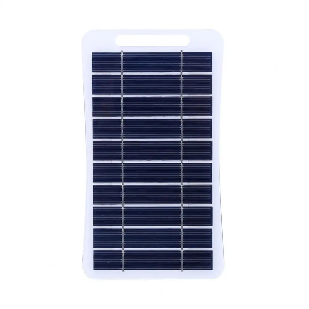 Charger Solar Panel High Efficiency 2w/5v Portable Solar Panel for Camping Backpacking Phone Charger Waterproof Lightweight