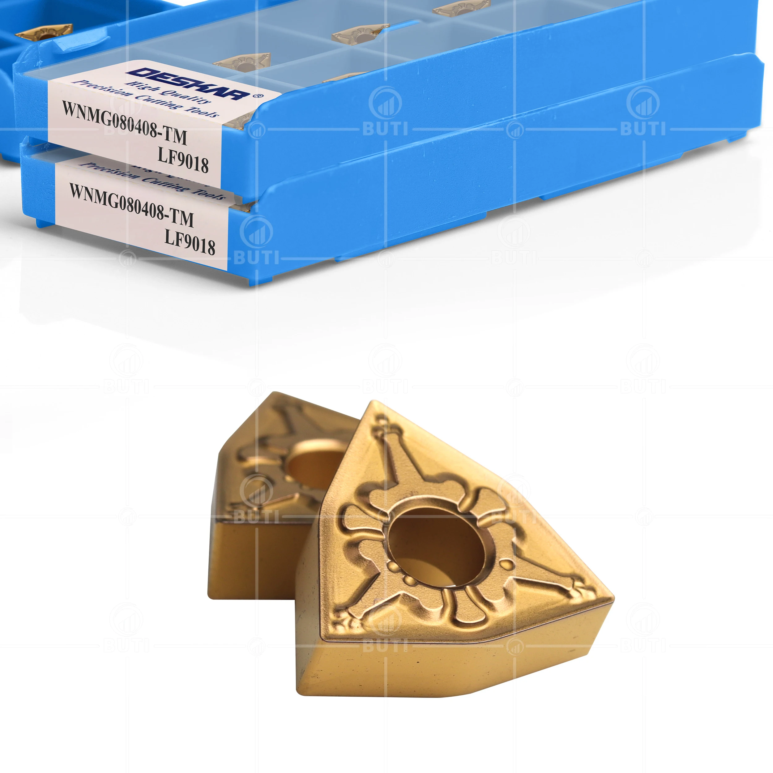 Imagem -03 - Deskar 100 Original Wnmg080404 Wnmg080408 Wnmg080412 tm cq hq pr zm cm pm mt Lf9018 Cnc Torno Cortador Ferramenta de Torneamento Lâmina de Carboneto