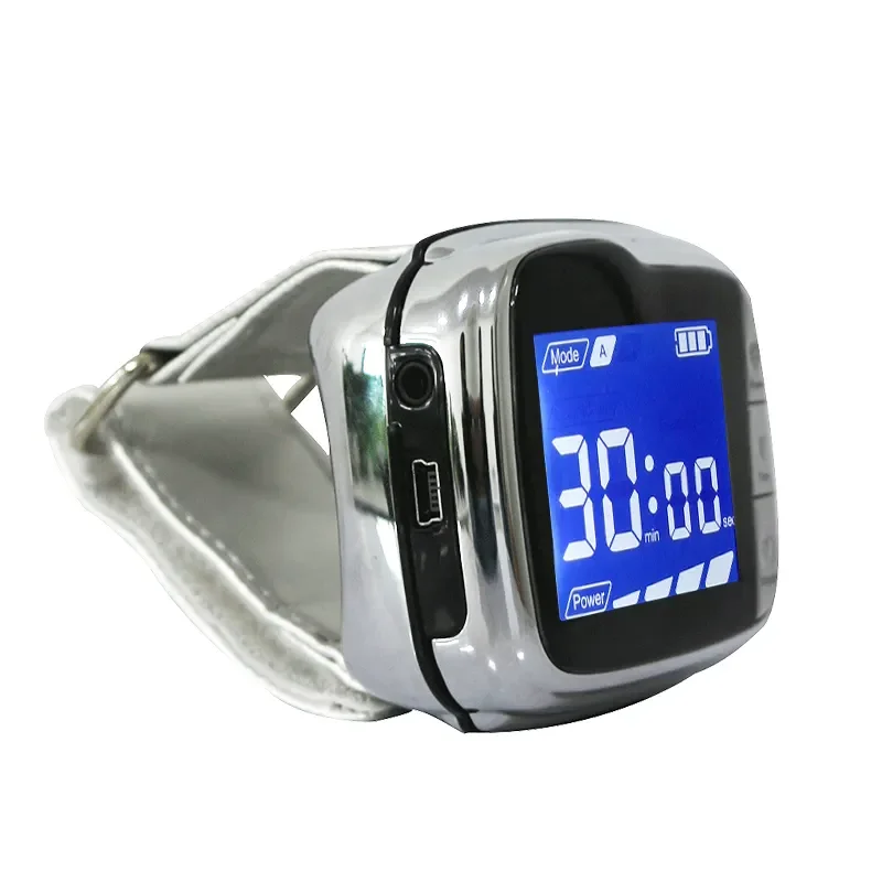 

Guangdun Lllt Low Level Cold Laser Blood Glucose Smart Watch for Diabetes Blood Sugar Physical Therapy Device