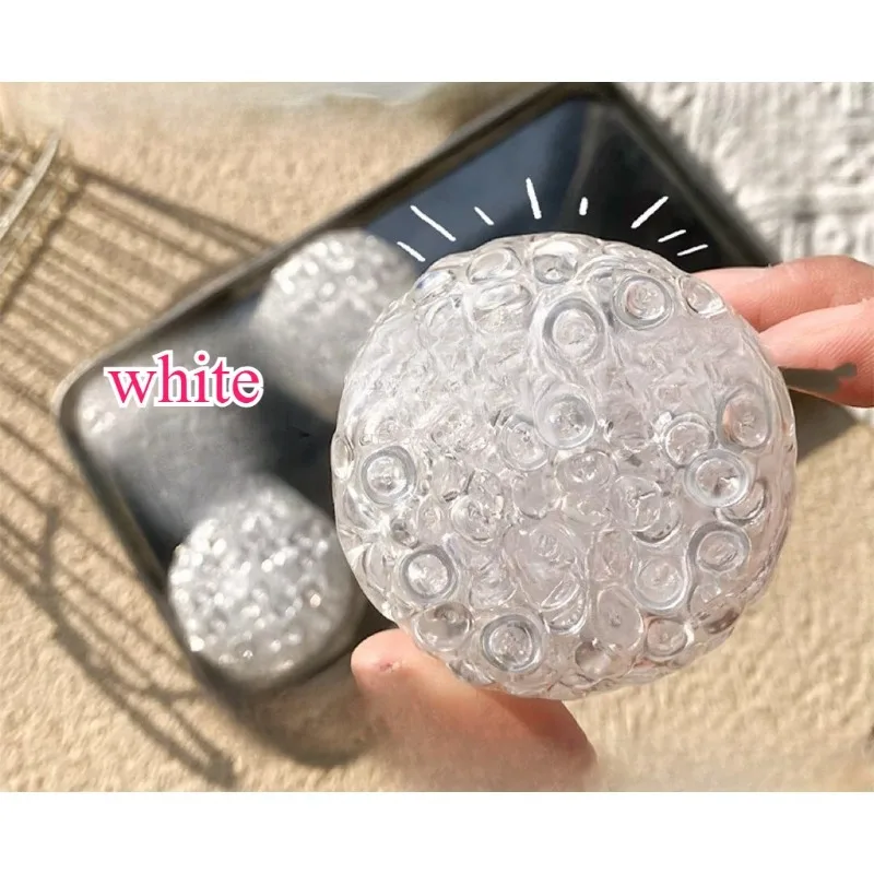 Squishyลูกบอลลูกปัดน้ําแข็งความเครียดบรรเทาของเล่นSuper Soft Sensory Fidgetของเล่นสําหรับเด็กผู้ใหญ่ความวิตกกังวลผ่อนคลายบีบของขวัญ 2025