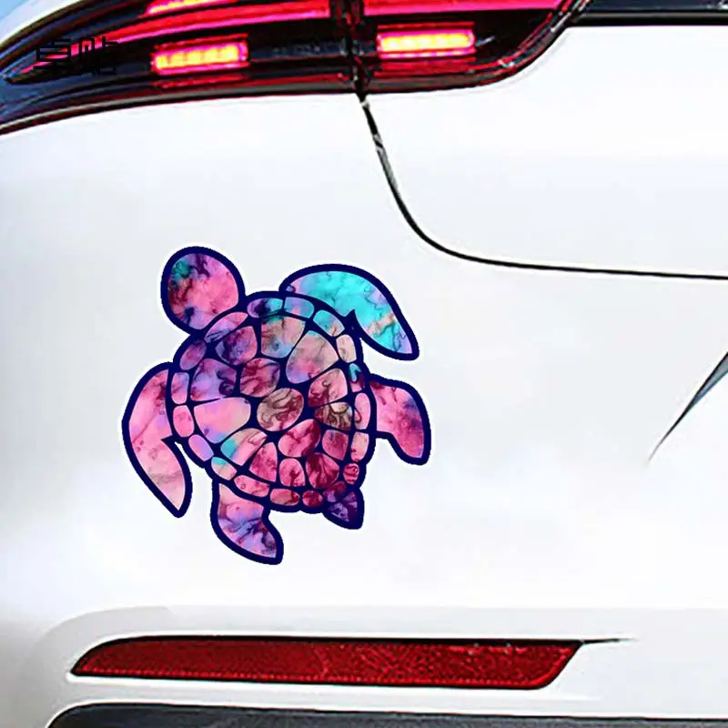 Sea Turtle Animal Cartoon Car Sticker Waterproof Styling Automobiles Motorcycles   Exterior Accessories Vinyl Decals