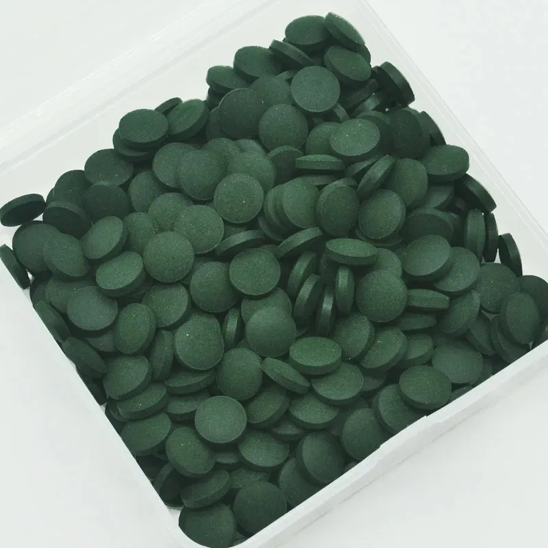Fotografia 7: 200 peças comprimidos de espirulina enriquecimento favorito comida para animais de estimação peixe cristal vermelho camarão comida para animais de estimação
