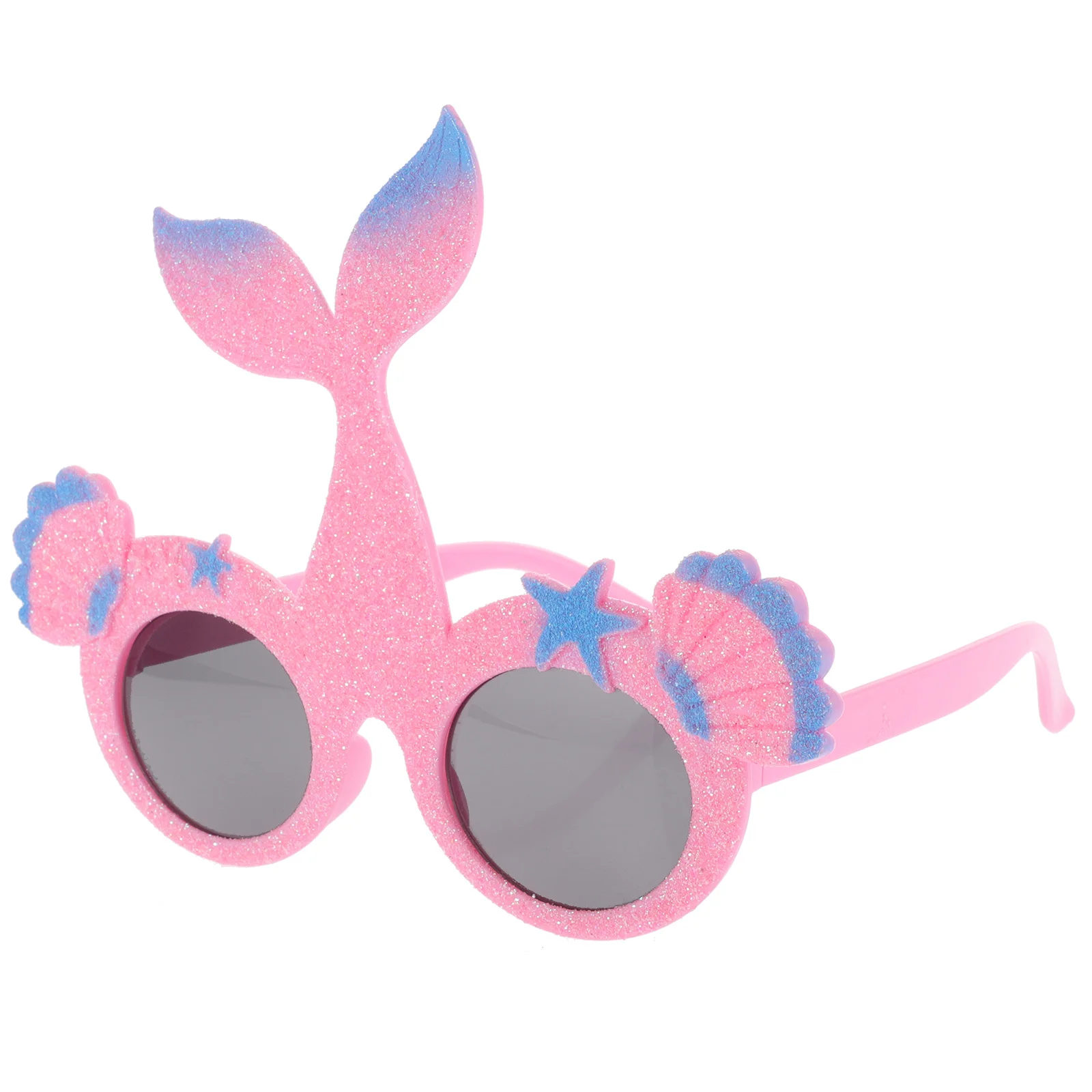 

Unique Mermaid Pattern Sunglasses Hawaii Party Decorative Eyewear Beach Summer Photo Props Accessories