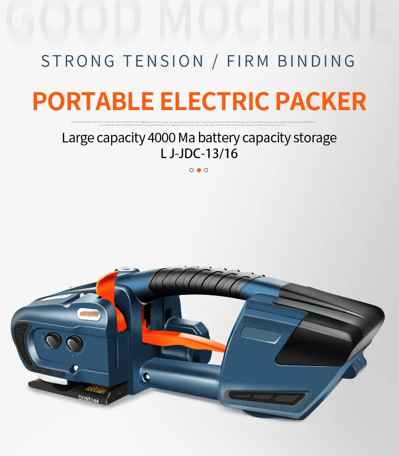 YOUNGSUN ПЭТ-обвязочная лента, китайский бренд, портативный сварочный аппарат с батарейным питанием, инструмент для обвязки JDC1316