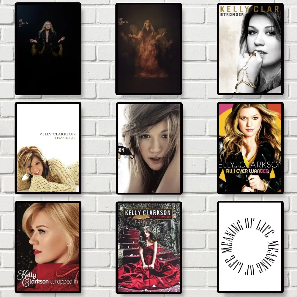 Kelly Clarkson Chemistry Poster Gallery Prints Self Adhesive Home Decor Decoration Wall Decals Living Room Sticker