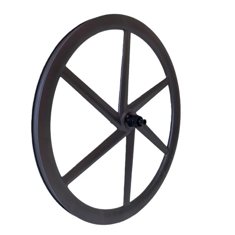 

700C Staggered 6 Spokes Design Bicycle Wheel 31mm Width 45mm Depth for Enhanced Riding Experience