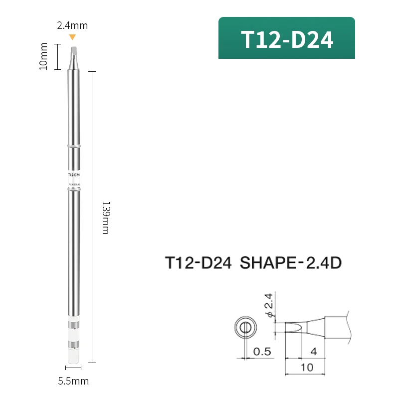 T12 Series Soldering Tips Solder Bits Welding Tool Replacement For Hakko FX951 BAKON 950D Soldering Station 1pcs