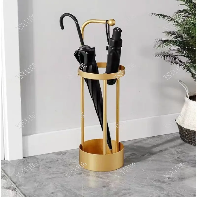 Light Luxury Umbrella Bucket Umbrella Frame Door Storage For Hotel Lobby Office Home Organizor