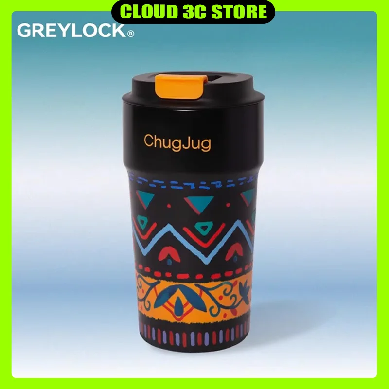

GREYLOC Large Capacity Coffee Cup with Ceramic Inner Liner and Stainless Steel Insulation for Cold and Portable Drinking Water