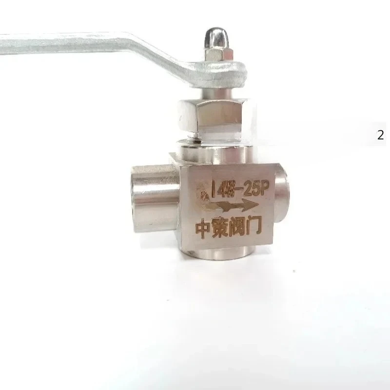 

304 stainless steel X14W/H-16P/25P/40P/64P pressure gauge three-way plug valve M20 * 1.5 DN15