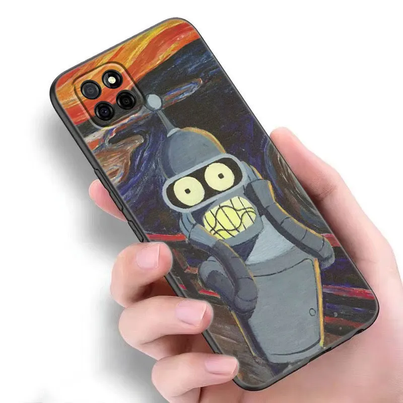 Futurama Bender Phone Case For Samsung A13 A15 A22 A24 A32 4G A33 A34 A35 A52S A53 A54 A55 A73 5G A12 A14 A23 A51 A72