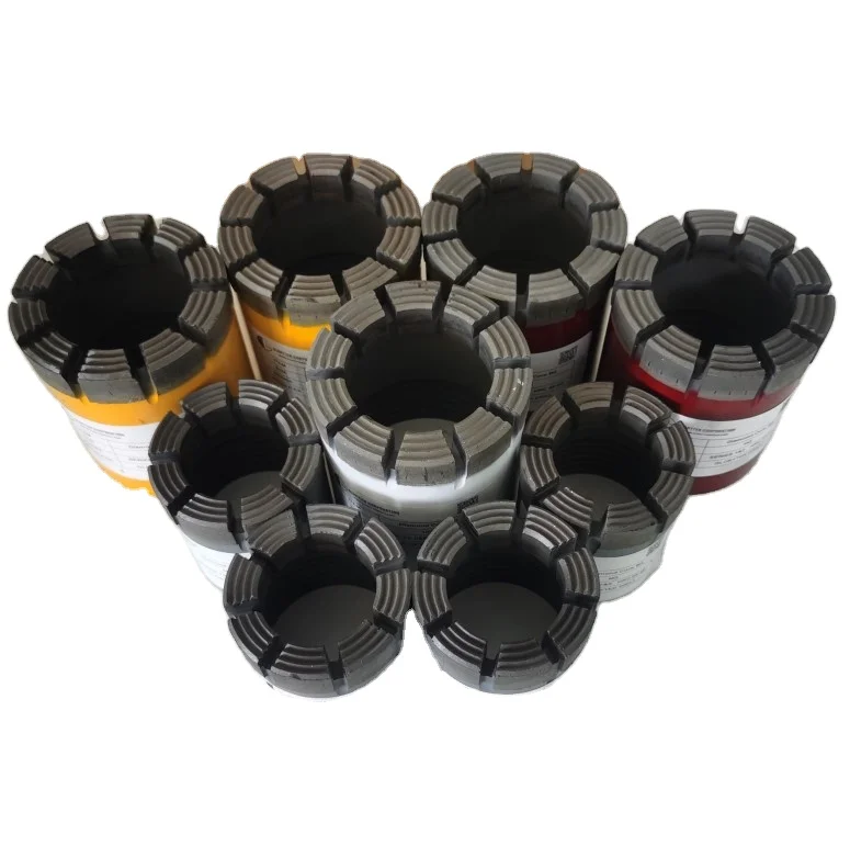 

Impregnated Diamond Core Bit HQ and BQ Drill Bit Surface Set Drilling Bits Wholesale