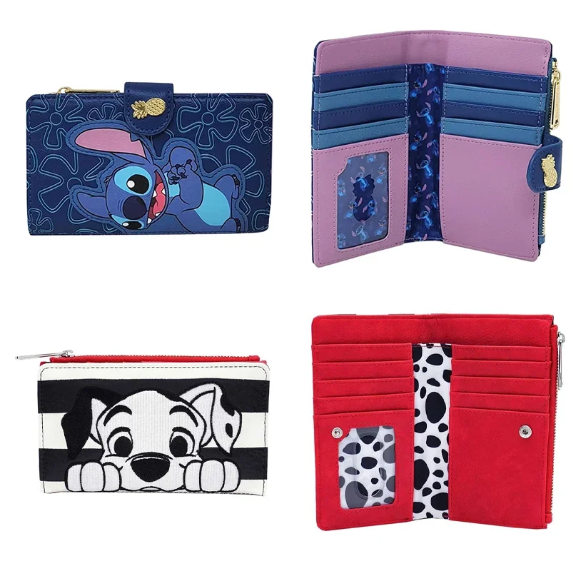 

2025 New Disney Stitch Loungefly Cosplay Mini Children Backpack Fashion Anime Cartoon School Bag Purse Dalmatians Character Gift