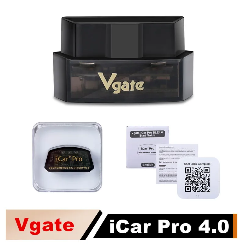 Vgate iCar Pro Bluetooth 4.0 OBDII scanner for Android & iOS