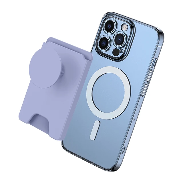 Dla Magsafe Wallet Etui na telefon komórkowy Etui na karty Magnetyczne gniazdo Pokrowiec na iPhone'a Sumsung Magnetyczny portfel może pomieścić 2-3 karty