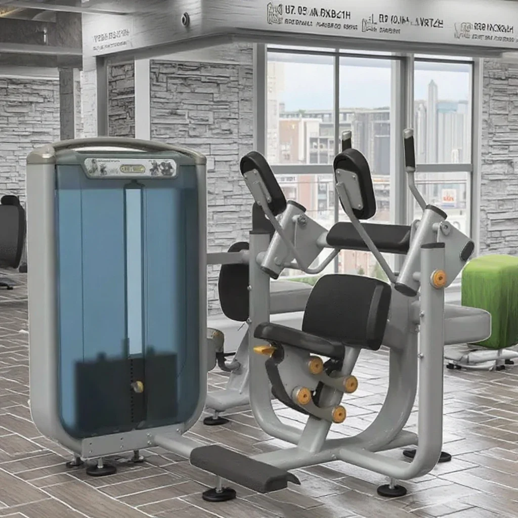 Commercial Gym Fitness Pin Loaded Selection Machines Seated Abdominal Waist Trainer Equipment Machine Abdominal Trainer